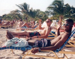 A little R and R at a Curicao Beach